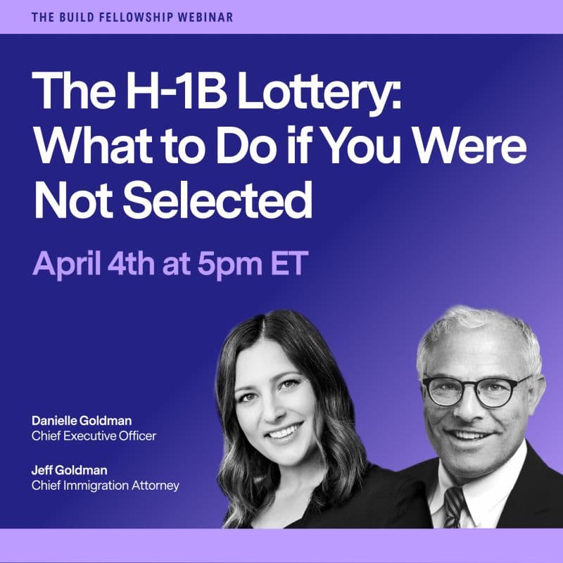 The H-1B Lottery: What To Do If You Were Not Selected