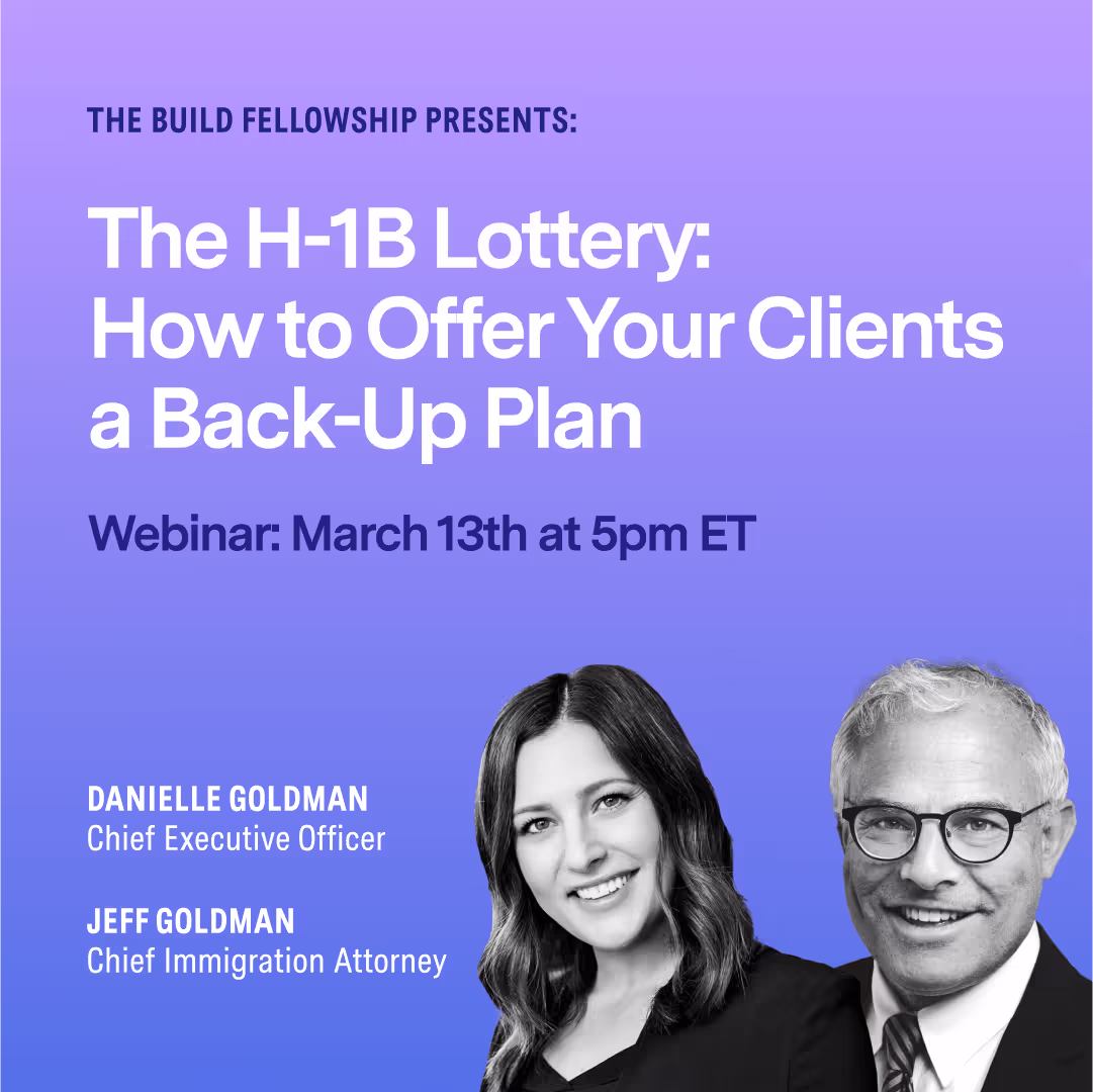 The H-1B Lottery: How to Offer Your Clients a Backup Plan